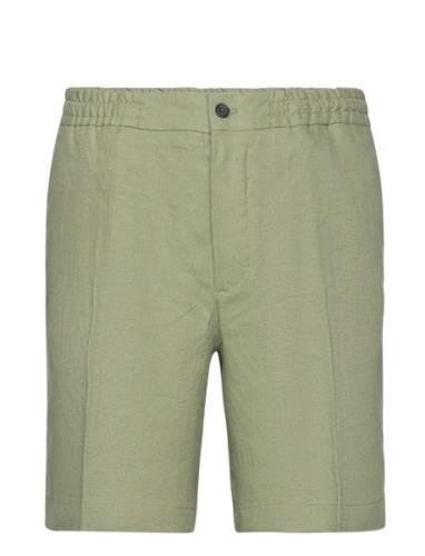 Baron Linen Shorts Designers Shorts Casual Green J. Lindeberg