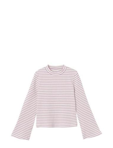 Nkfkal Ls Short Top Tops T-shirts Turtleneck Pink Name It