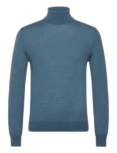 Nevile Designers Knitwear Turtlenecks Blue Tiger Of Sweden