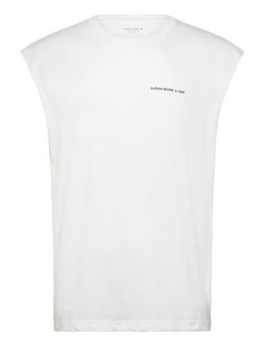 Sthlm Sleeveless T-Shirt Tops T-shirts Sleeveless White Björn Borg