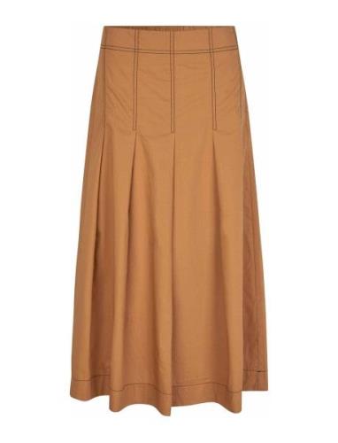 Masusanita Skirts Maxi Skirts Brown Masai