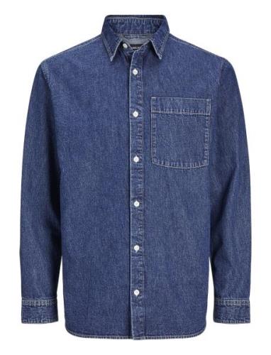 Jjicreek Jjshirt L/S Wi 599 Tops Shirts Denim Shirts Blue Jack & J S