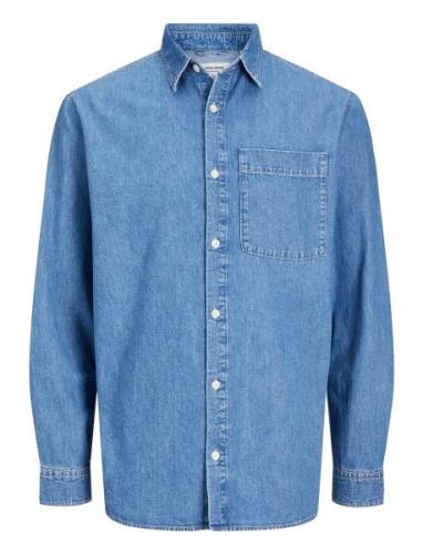 Jjicreek Jjshirt L/S Wi 599 Tops Shirts Denim Shirts Blue Jack & J S