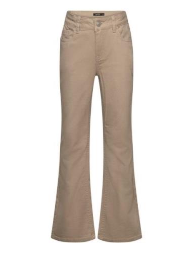 Nlfmazza Twi Nw Bootcut Pant Bottoms Jeans Bootcut Jeans Beige LMTD