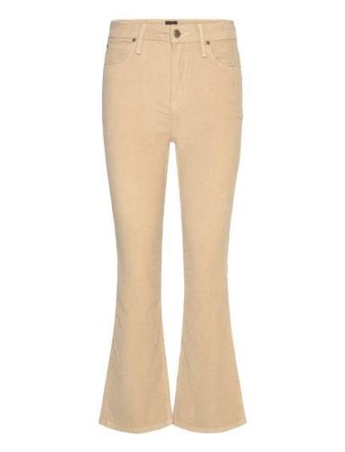 Breese Boot Bottoms Jeans Boot Cut Beige Lee Jeans