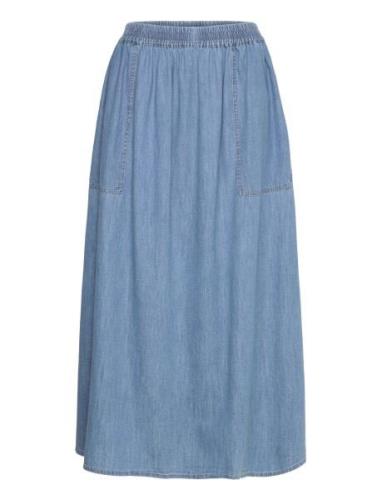 Akanell Maxi Skirt Skirts Maxi Skirts Blue Lollys Laundry