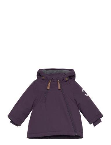 Nylon Baby Jacket - Solid Outerwear Jackets & Coats Anoraks Purple Mik...