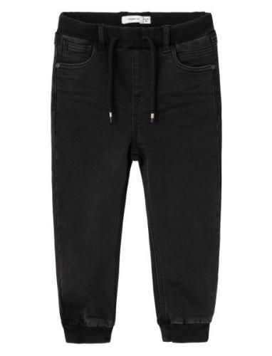 Nmmben Baggy R Fleece Jeans 7330-An O Bottoms Jeans Loose Jeans Black ...