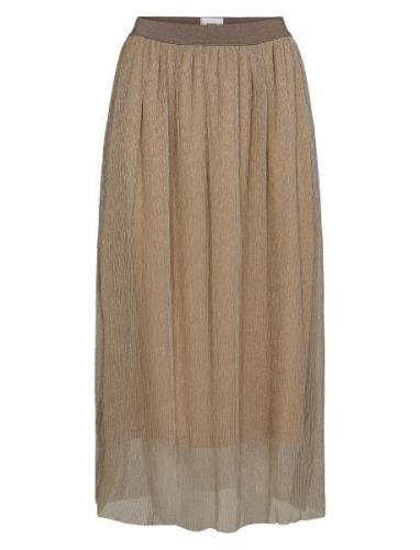 Nusea Skirt Skirts Knee-length & Midi Skirts Gold Nümph