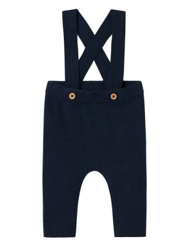 Nbmrasomme Knit Overalls Bottoms Dungarees Navy Name It