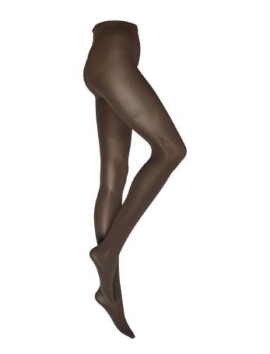 Olivia Premium Tights Lingerie Pantyhose Brown Swedish Stockings