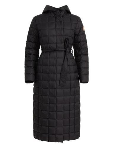 Hooded Down Coat, Maeko Foret Jakke Black Ivo Nikkolo