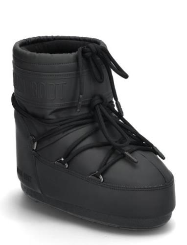 Moon Boot Icon Low Rubber Shoes Boots Winter Boots Black Moon Boot