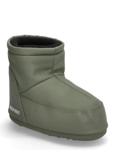 Mb Icon Low Nolace Ru Shoes Boots Winter Boots Khaki Green Moon Boot