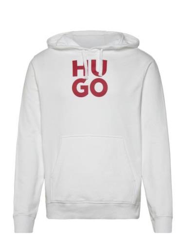 Daltorreson Tops Sweatshirts & Hoodies Hoodies White HUGO