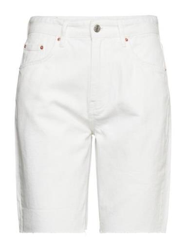 Bermuda Denim Shorts Bottoms Shorts Bermudas White Gina Tricot