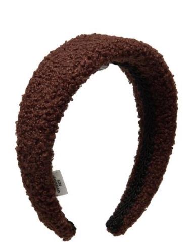 Teddy Hairbrace Accessories Hair Accessories Hair Band Brown Becksönde...