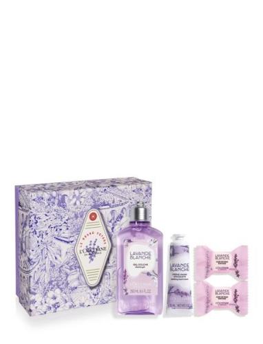 White Lavender Bath Gift 2024 Sæt Bath & Body Nude L'Occitane