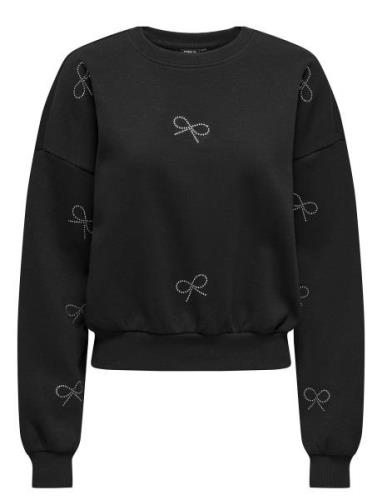 Olmberit L/S O-Neck Swt Tops Sweatshirts & Hoodies Sweatshirts Black O...