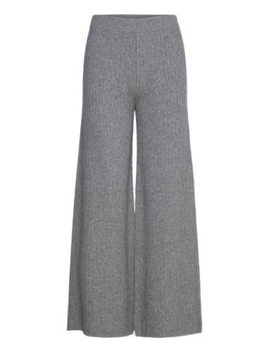 Trousers Bottoms Trousers Wide Leg Grey United Colors Of Benetton