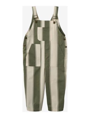 Karl Johan Overall Bottoms Dungarees Green Fliink