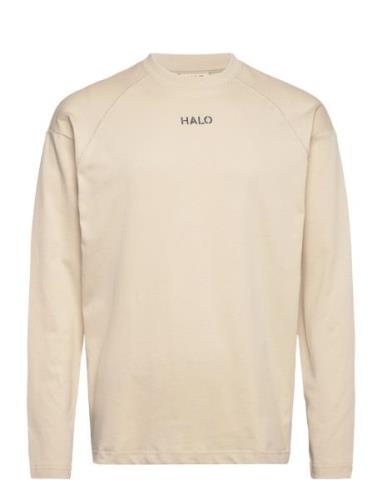 Halo Cordura L/S T-Shirt Sport T-Langærmet Skjorte Cream HALO