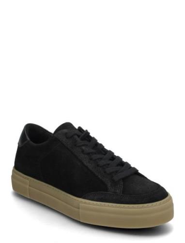 Art Signature Suede Sneaker Low-top Sneakers Black J. Lindeberg