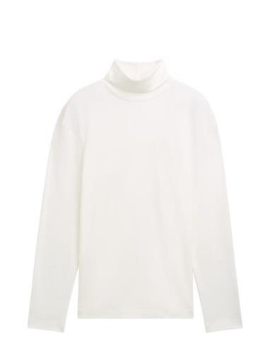 Turtleneck Tops Knitwear Turtlenecks White Tom Tailor