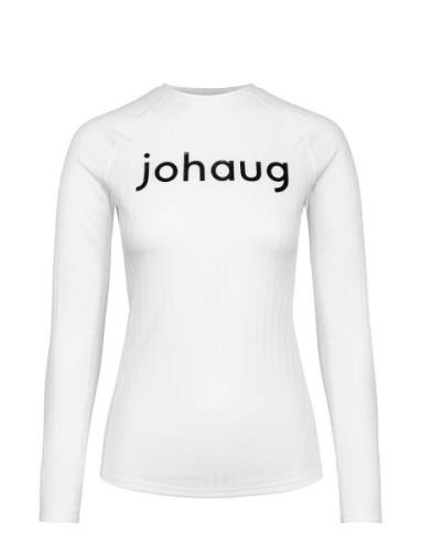 Rib Tech Long Sleeve Sport Base Layer Tops White Johaug