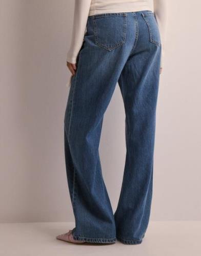 Vero Moda - Blå - Vmkathy Hr Wide Jeans GU3215