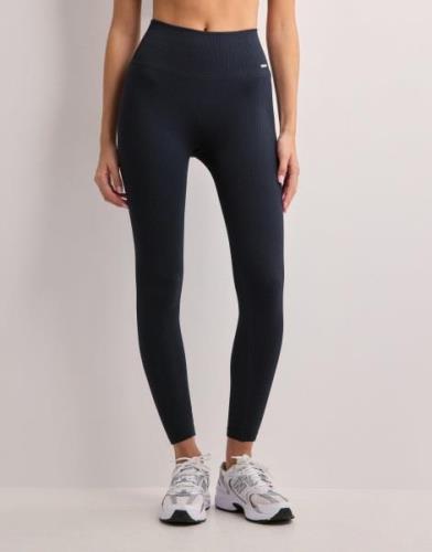 Aim'n - Blå - Ribbed Seamless Tights