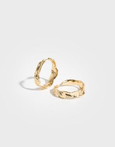 Pilgrim - Guld - JULITA Recycled Hoops