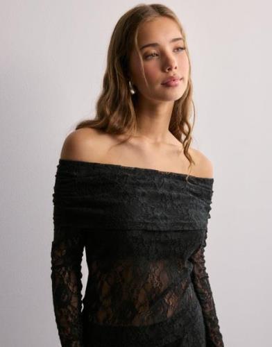 Selected Femme - - Slfmista Ls Off Shoulder Lace Top