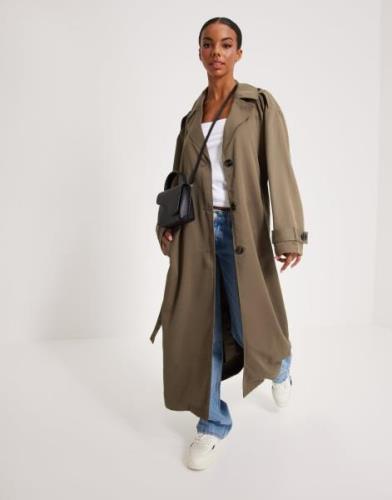 Only - Brun - Onlline X-Long Trenchcoat Otw Noos