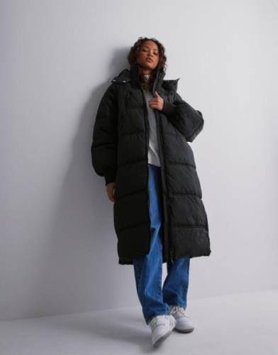 Pieces - Sort - Pcjordynn Long Puffer Jacket