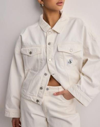 Calvin Klein Jeans - Beige - Relaxed Denim Jacket