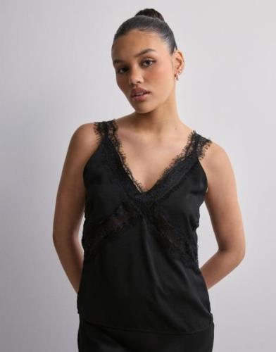 Neo Noir - Sort - Vixen Lace Top