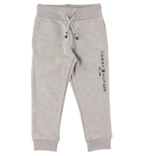 Tommy Hilfiger Sweatpants - Essential - Organic - GrÃ¥meleret