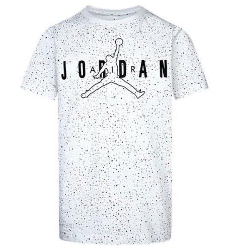 Jordan T-shirt - Color Mix Aop - Hvid m. Prikker