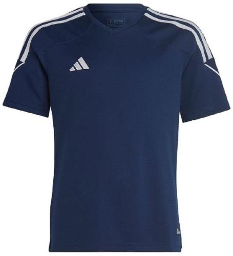 adidas Performance T-Shirt - TIRO 23 JSY Y - BlÃ¥/Hvid