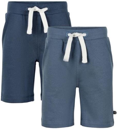 Minymo Sweatshorts - 2-pak - New Navy