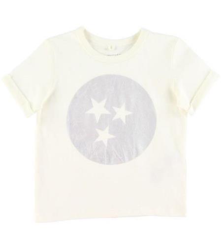 Stella McCartney Kids T-shirt - Stella Holographic - Hvid