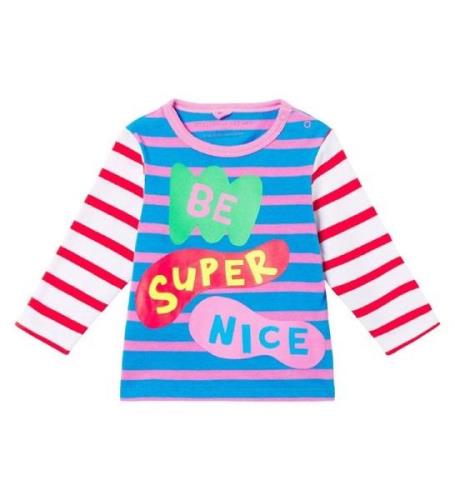 Stella McCartney Kids Bluse - BlÃ¥ m. Striber