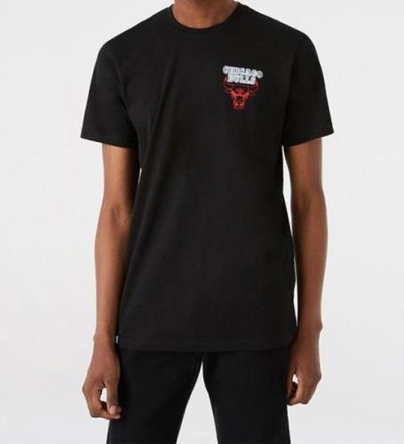 New Era T-Shirt - Chicago Bulls - Sort