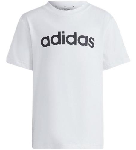 adidas Performance T-Shirt - LK Lin CO Tee - Hvid/sort