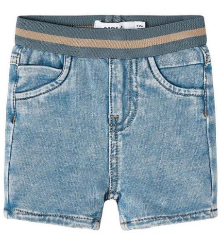 Name It Sweatshorts - NbmSilas - Light Blue Denim