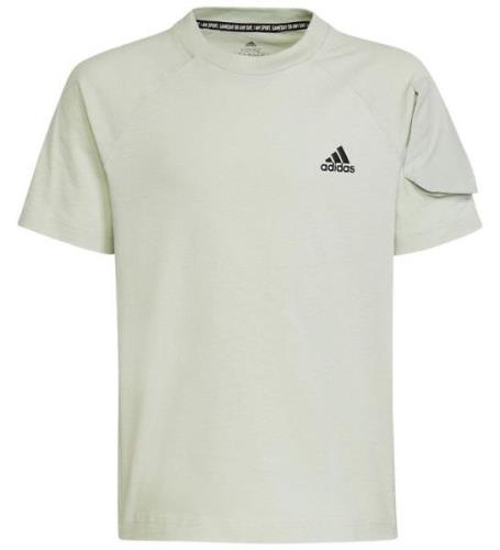 adidas Performance T-Shirt - B D4GMDY - Lingrn/Black