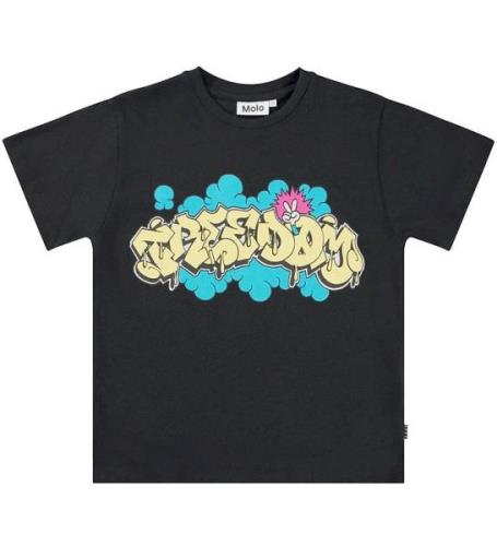 Molo T-shirt - Rodney - Sort m. Print