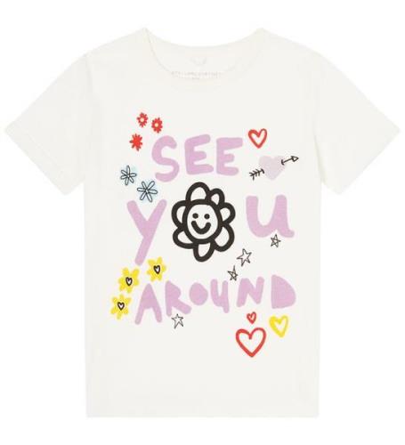 Stella McCartney Kids T-shirt - Off White m. Print