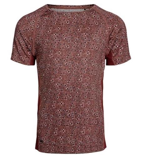 Rethinkit T-shirt - Carla - Rose Brown Flowers